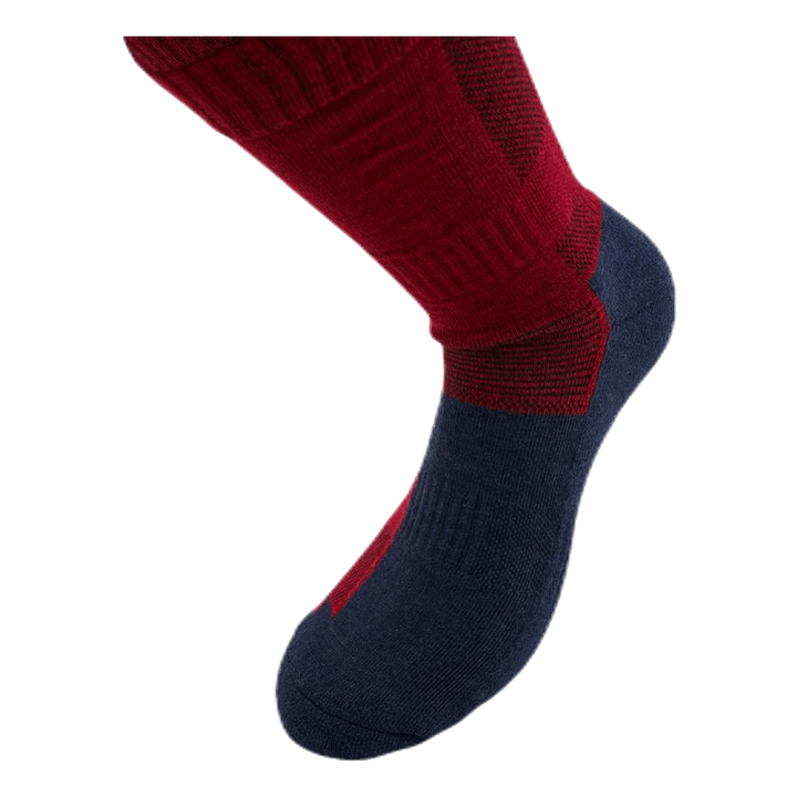 Merino Trekking Socks - Leonardo Blue/Red