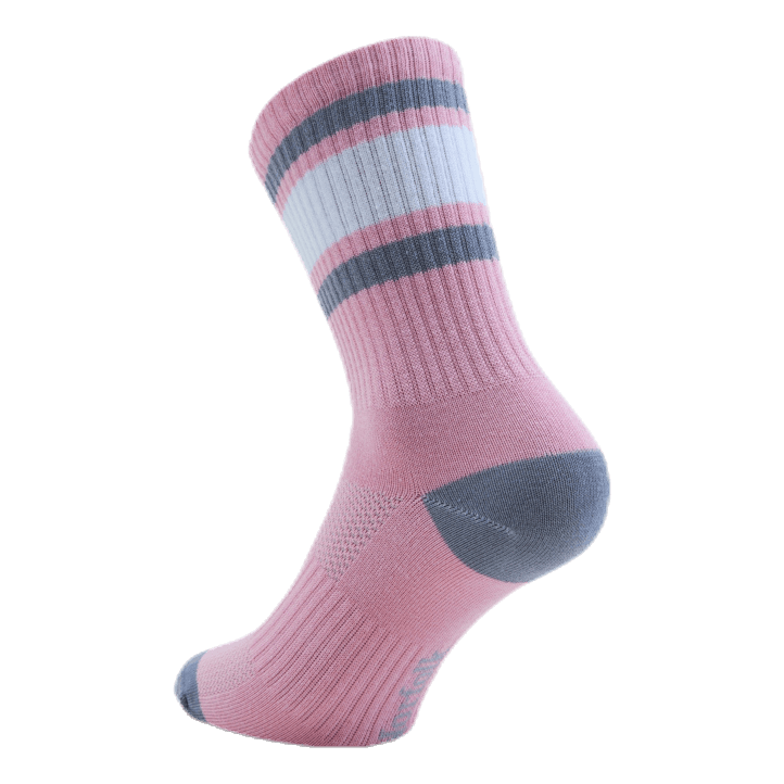 Retro 2-pack Sport Socks Pink/White