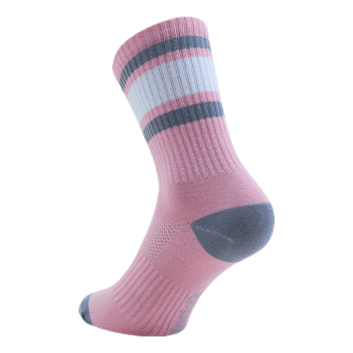 Retro 2-pack Sport Socks Pink/White