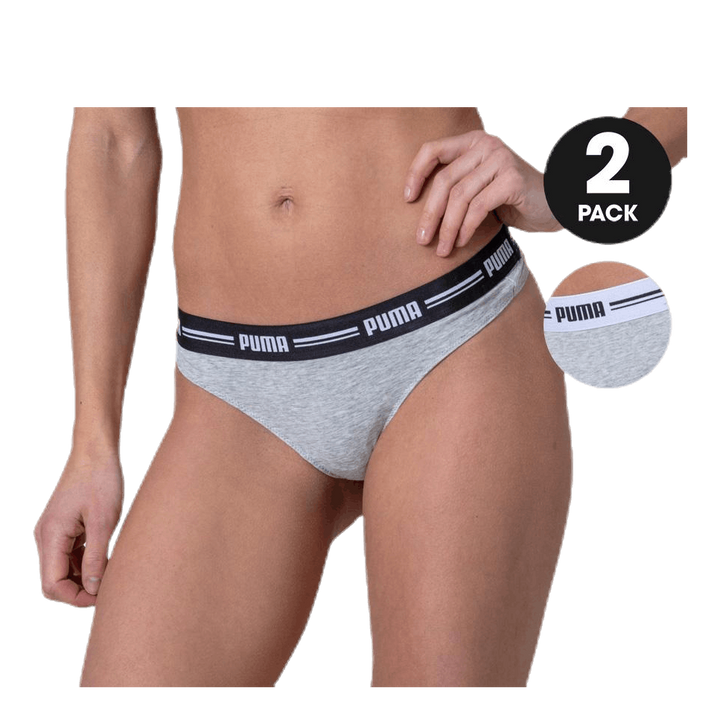 Iconic String 2-Pack Hang Grey