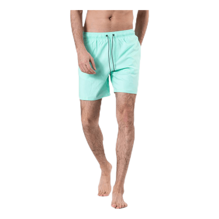 Medium Length Swim Shorts Green