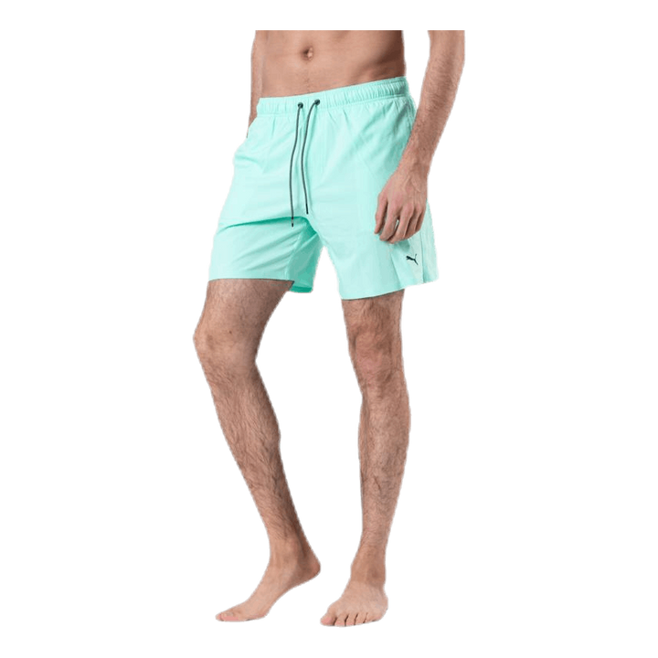 Medium Length Swim Shorts Green