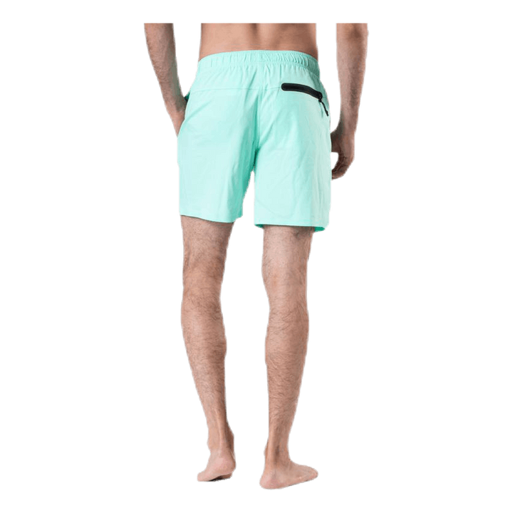 Medium Length Swim Shorts Green