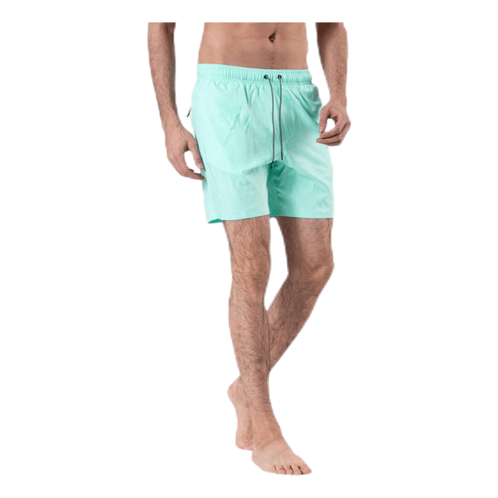 Medium Length Swim Shorts Green