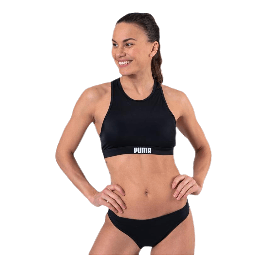 Racerback Swim Top Black