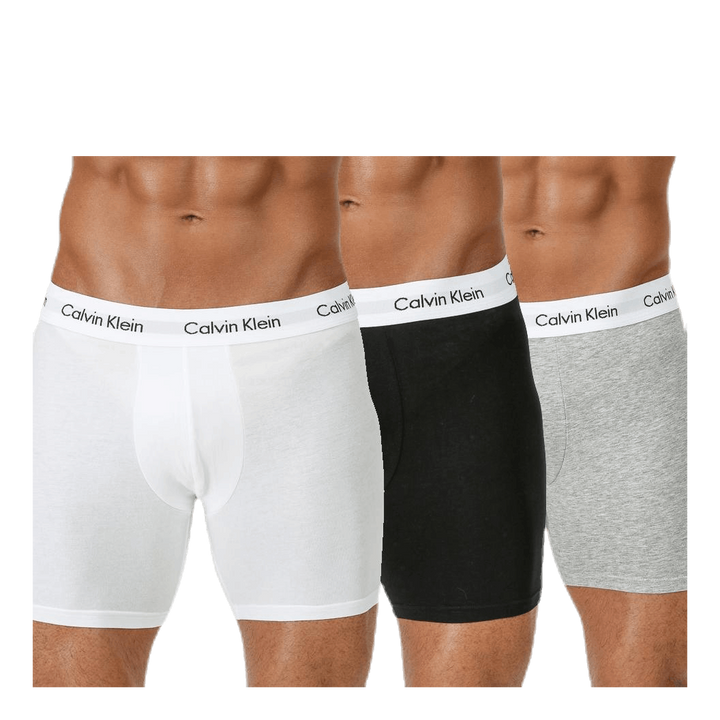 Boxer Brief 3-Pack White/Black/Grey