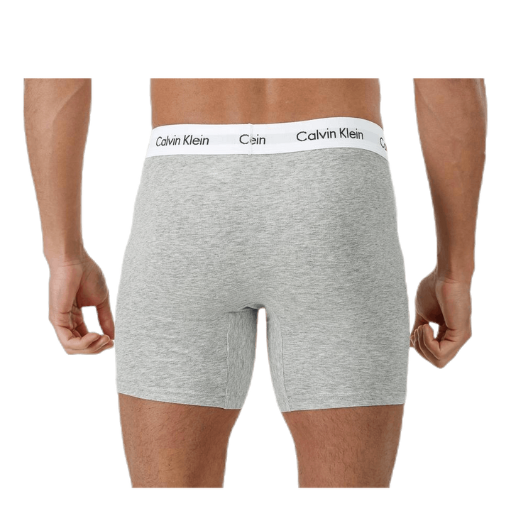 Boxer Brief 3-Pack White/Black/Grey