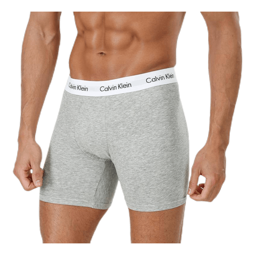 Boxer Brief 3-Pack White/Black/Grey