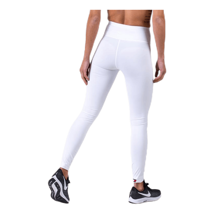 Highwaist Legging Logo White