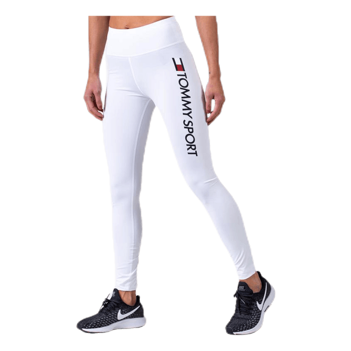 Highwaist Legging Logo White