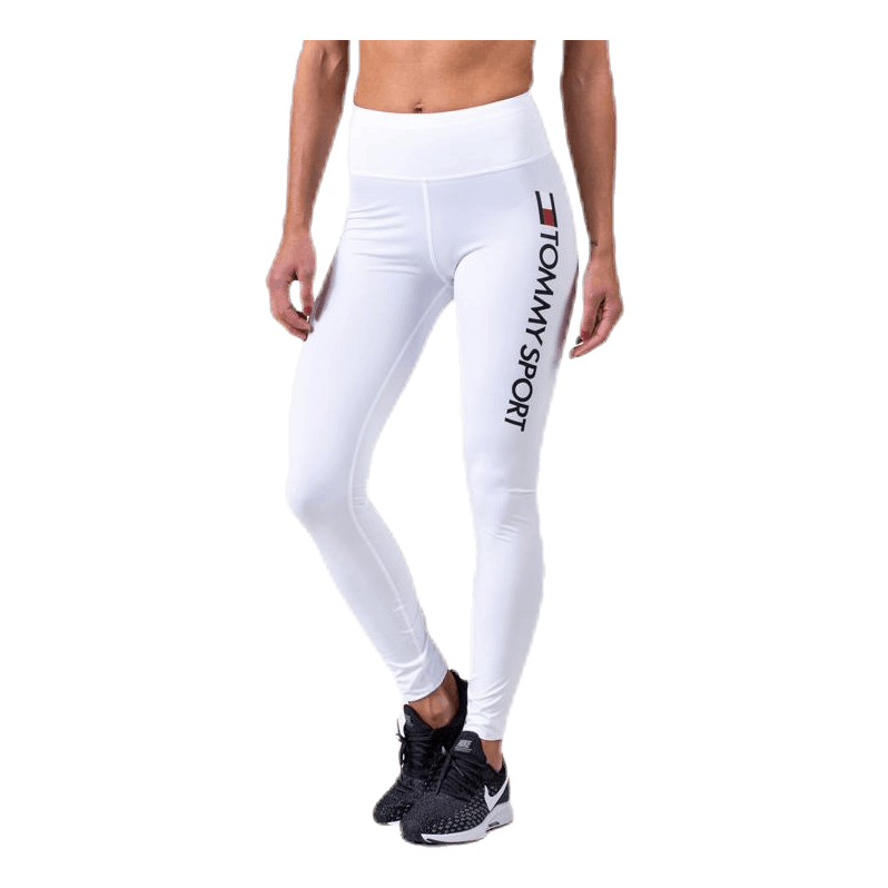 Highwaist Legging Logo White