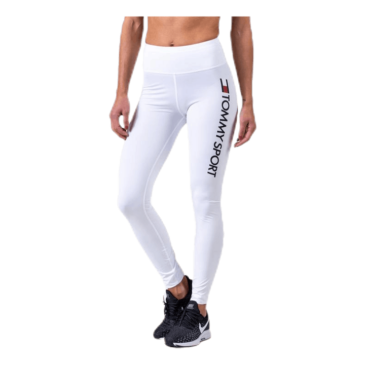 Highwaist Legging Logo White