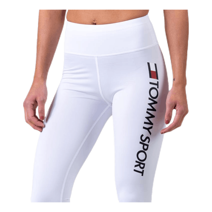 Highwaist Legging Logo White