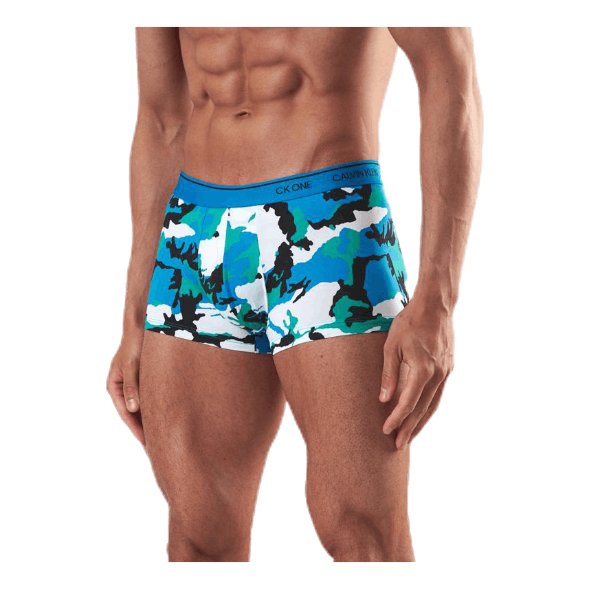 Ck One Low Rise Trunk Blue/Patterned