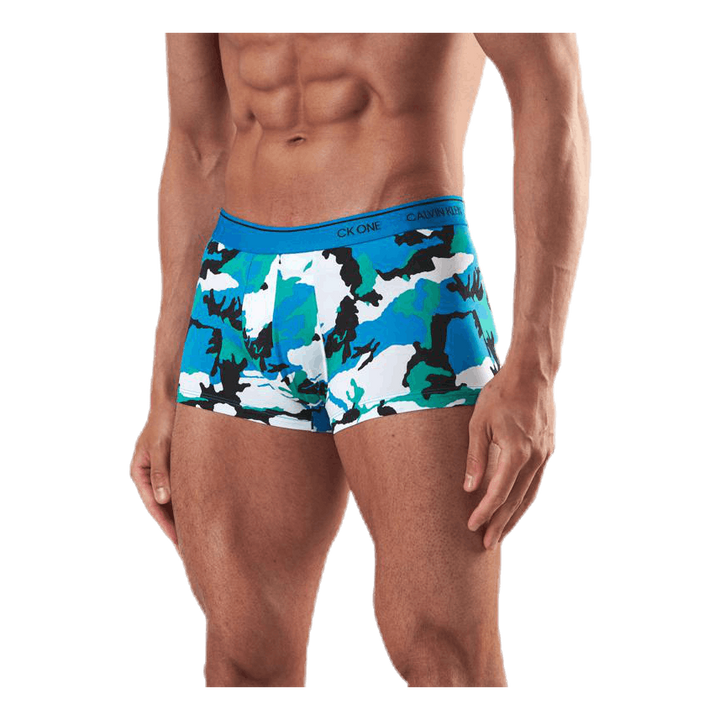 Ck One Low Rise Trunk Blue/Patterned