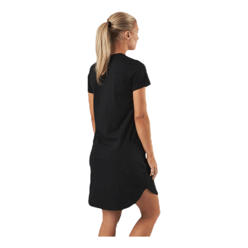 Ck One Lounge S/S Nightshirt Black