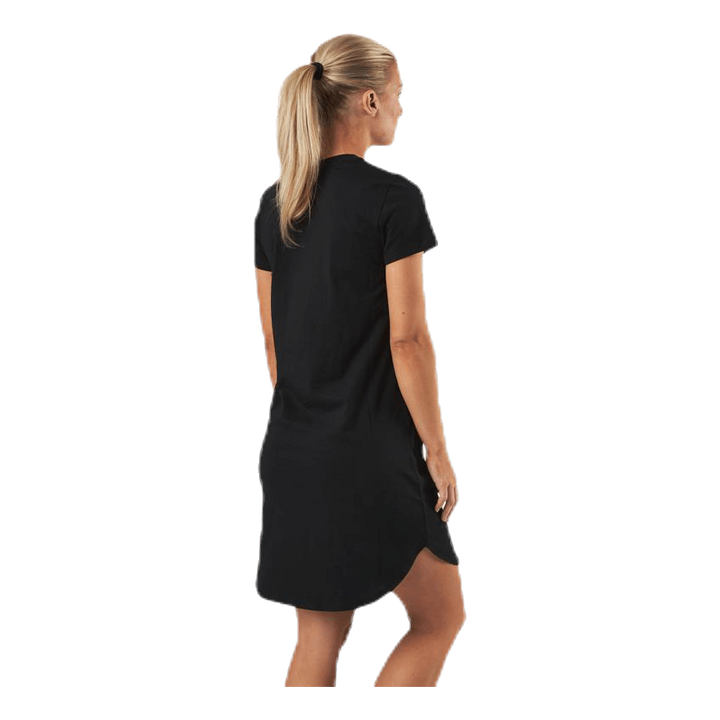 Ck One Lounge S/S Nightshirt Black