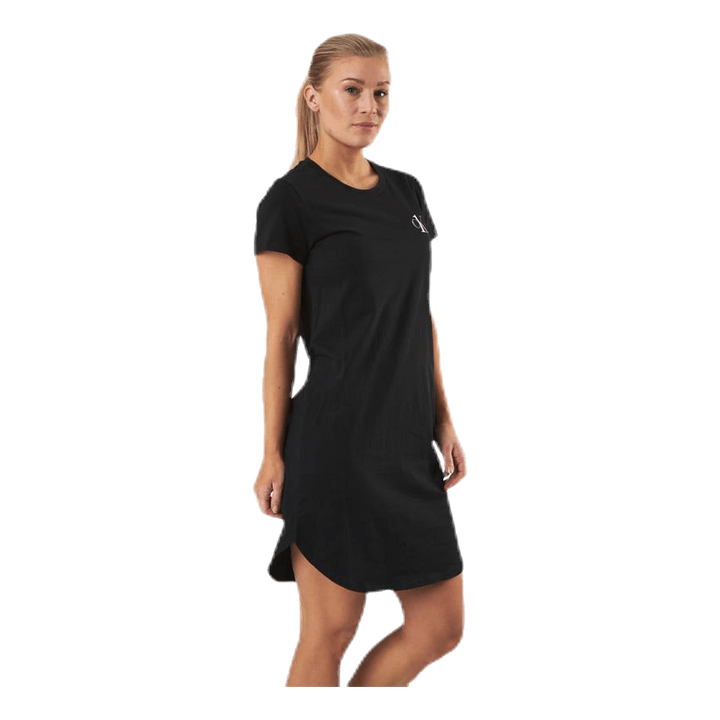 Ck One Lounge S/S Nightshirt Black