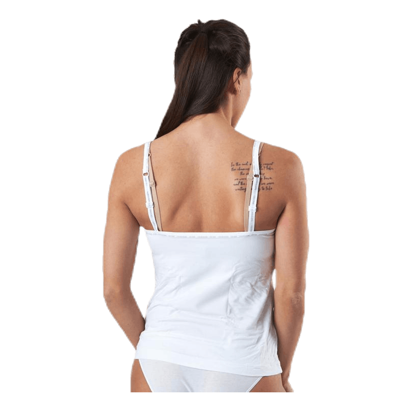 Ck One Cotton Camisole Top 2-Pack White