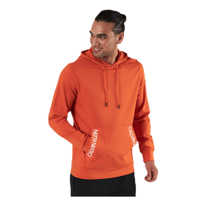 Orange calvin klein shop sweatshirt