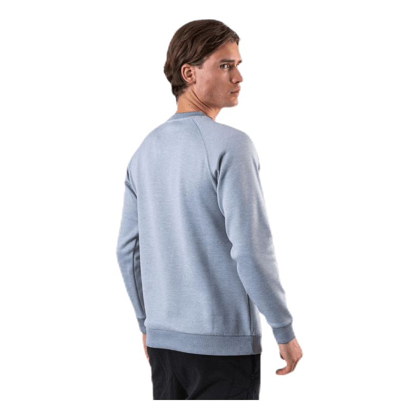 Fleece Logo Crew Neck Grey