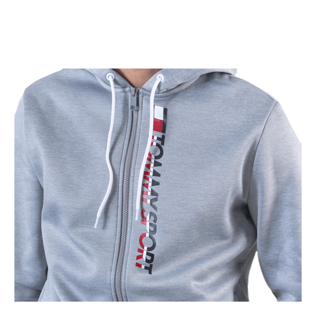 Fleece Zip Up Hoody Grey