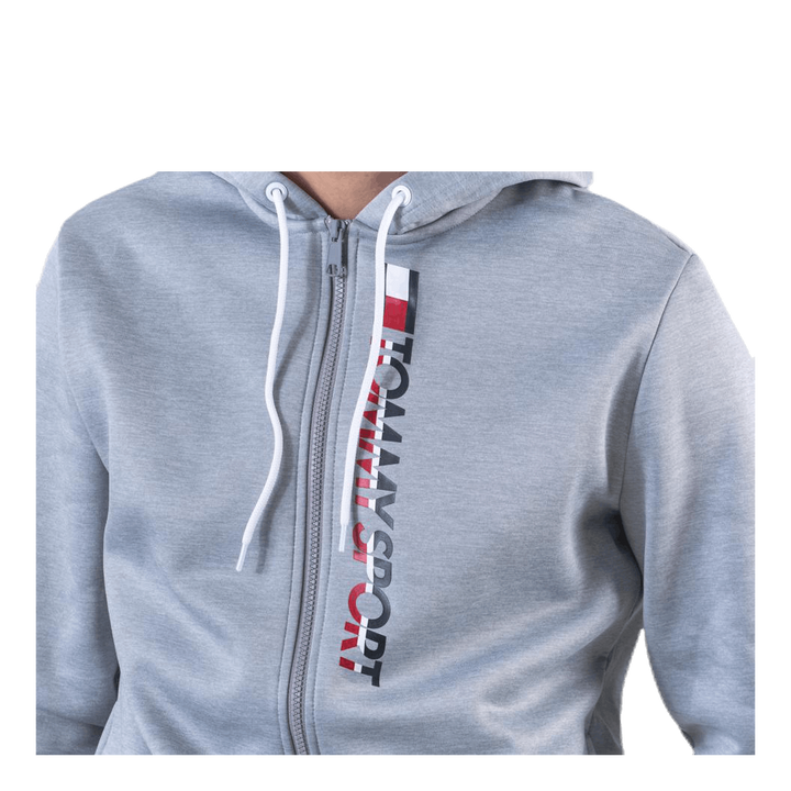 Fleece Zip Up Hoody Grey