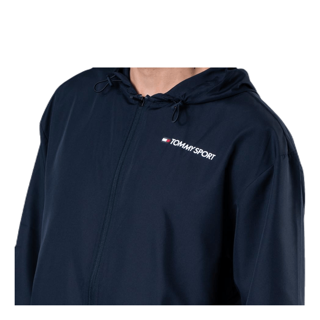 Tommy Hilfiger Sport Windbreaker Logo Blue Sportamore