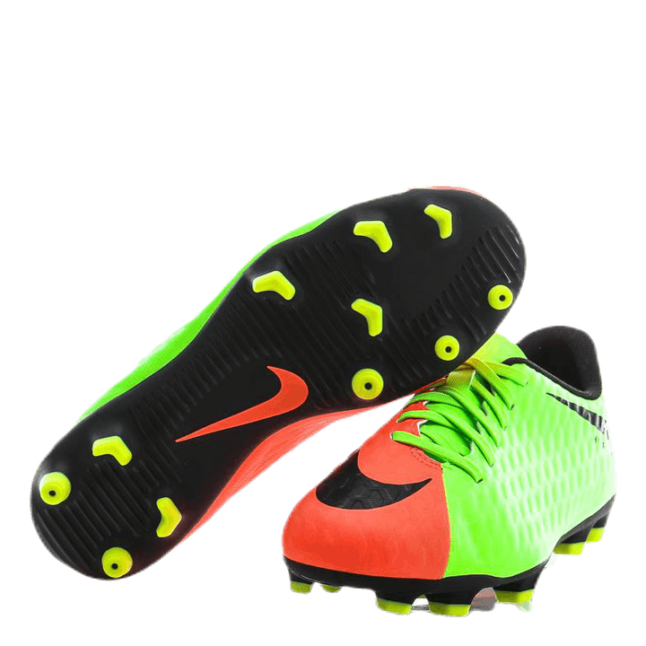 Hypervenom Phade III FG Black/Green/Red