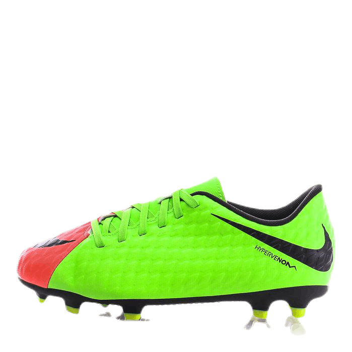 Hypervenom Phade III FG Black/Green/Red