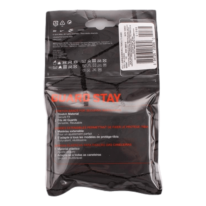Guard Stay II Shin Guard Sleeve Soccer Sleeve WHITE/BLACK