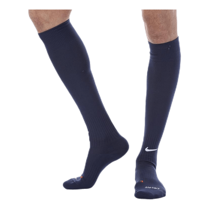 Academy Over-The-Calf Football Socks Over-The-Calf Soccer Socks MIDNIGHT NAVY/WHITE