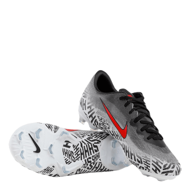 Vapor 12 Elite Neymar FG White/Black/Red