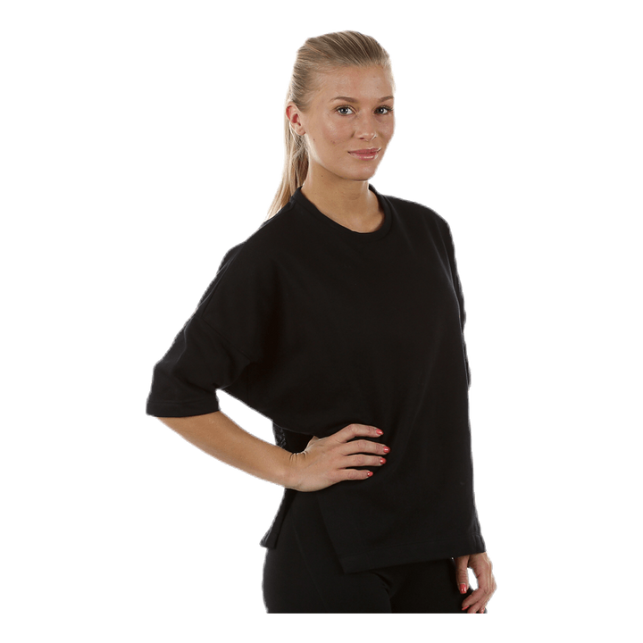 Versa Dry 3/4 Sleeve Top White/Black