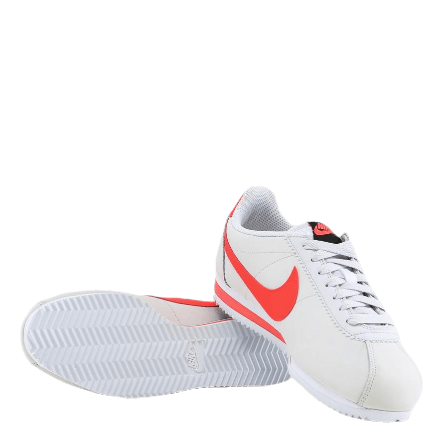 Classic Cortez Leather Pink/White