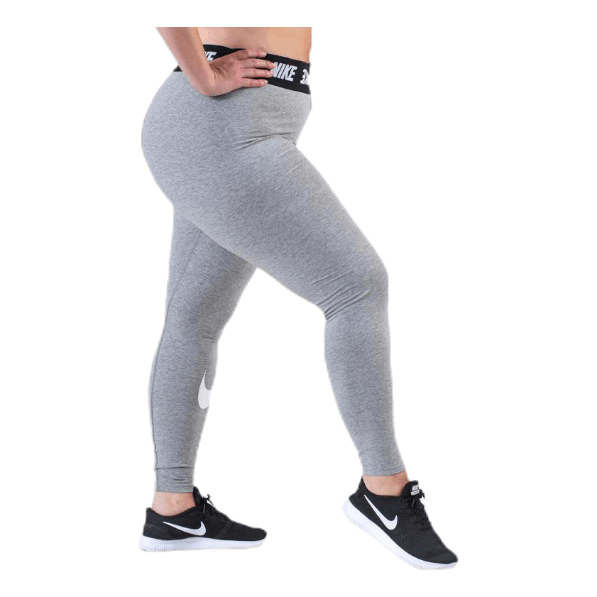 Club HW Legging Plus White/Grey