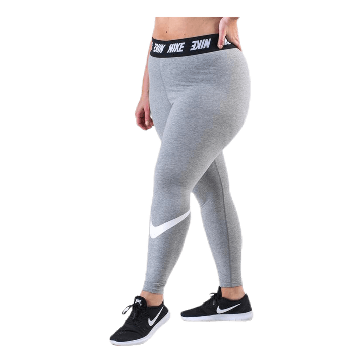 Club HW Legging Plus White/Grey