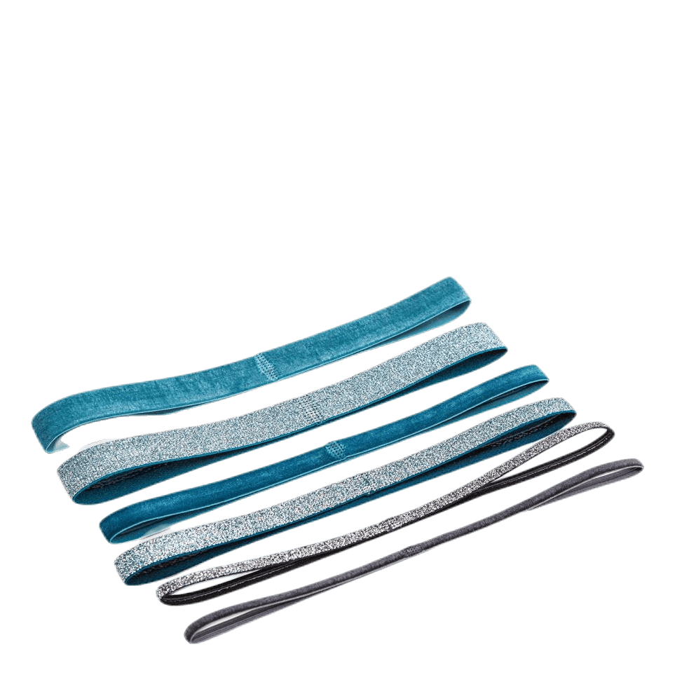 Mixed Width Novelty 6-Pack Turquoise/Black