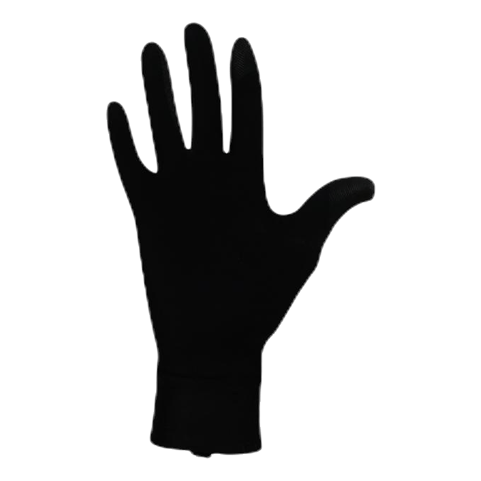 Lightweight Tech Running Gloves Black/Silver