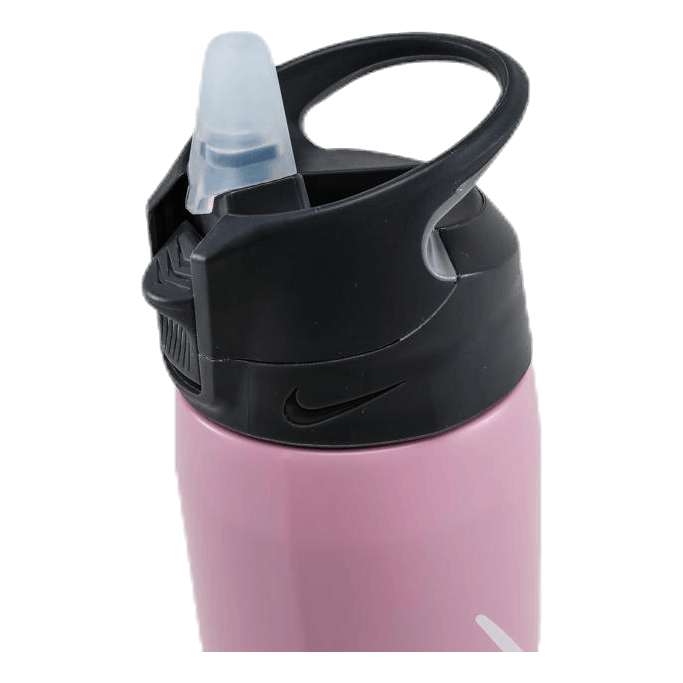 Hypercharge Straw Bottle Graphic 16 OZ Pink/Grey