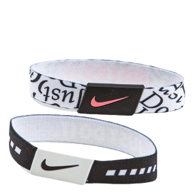 Nike Sport Baller Band Black with Pink Logo Silicone Rubber Bracelet  Wristband | eBay