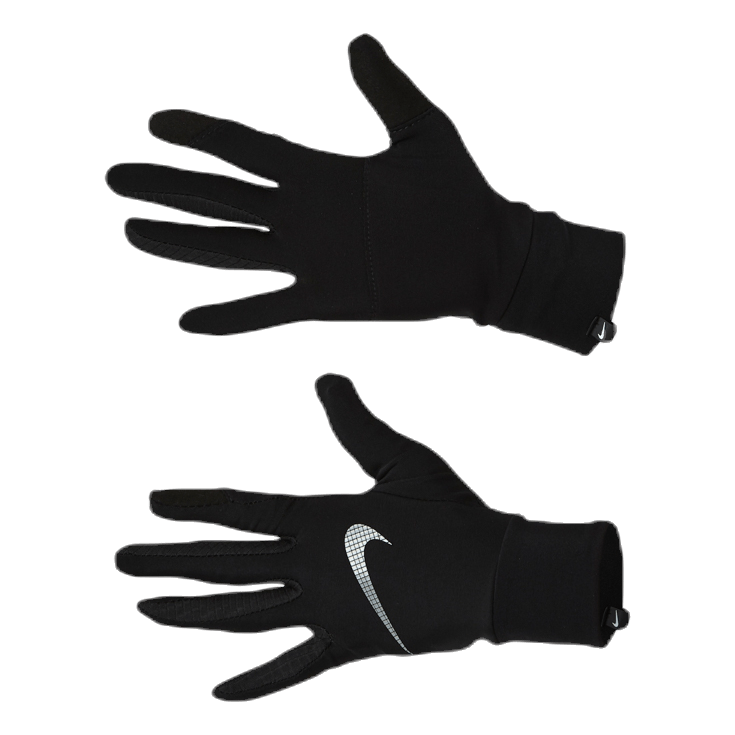 Essential Running Headband And Glove Set Black