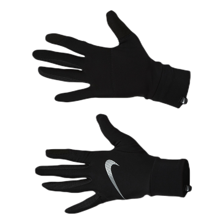 Essential Running Headband And Glove Set Black