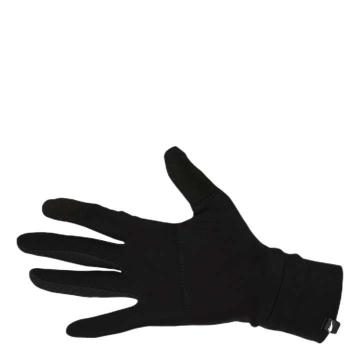 Essential Running Headband And Glove Set Black