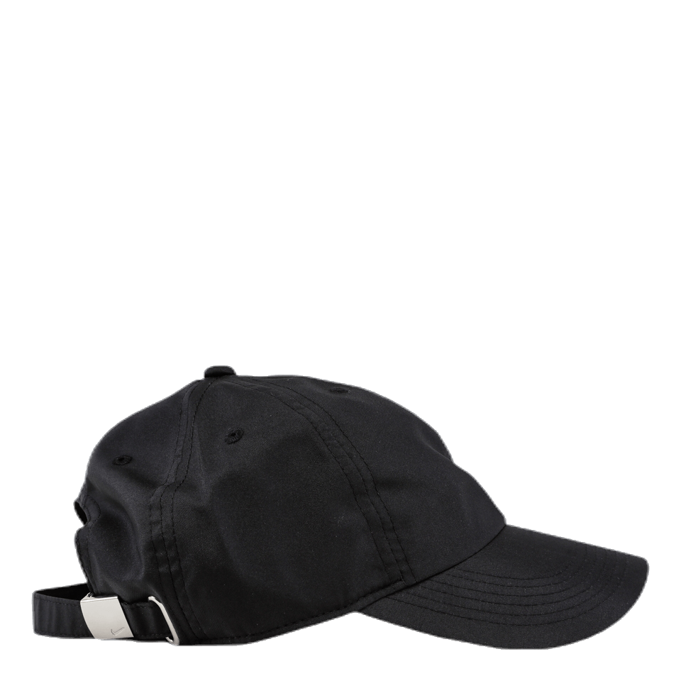 Heritage86 Kids' Adjustable Hat BLACK/METALLIC SILVER