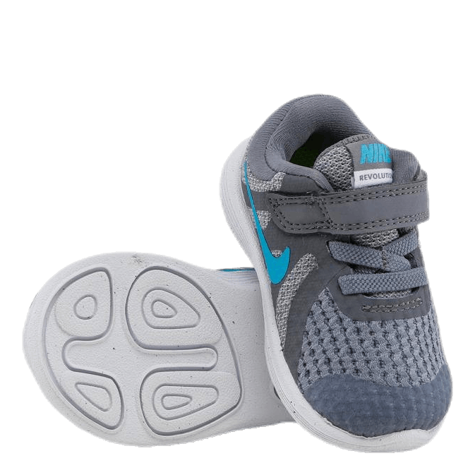 nike revolution 4 grey blue