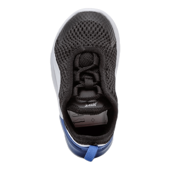 black nike air max motion