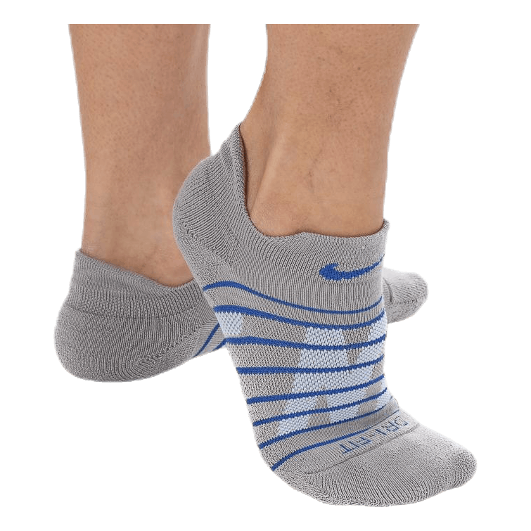 Dry Cushion Low Training Socks 3 pack Blue/Beige