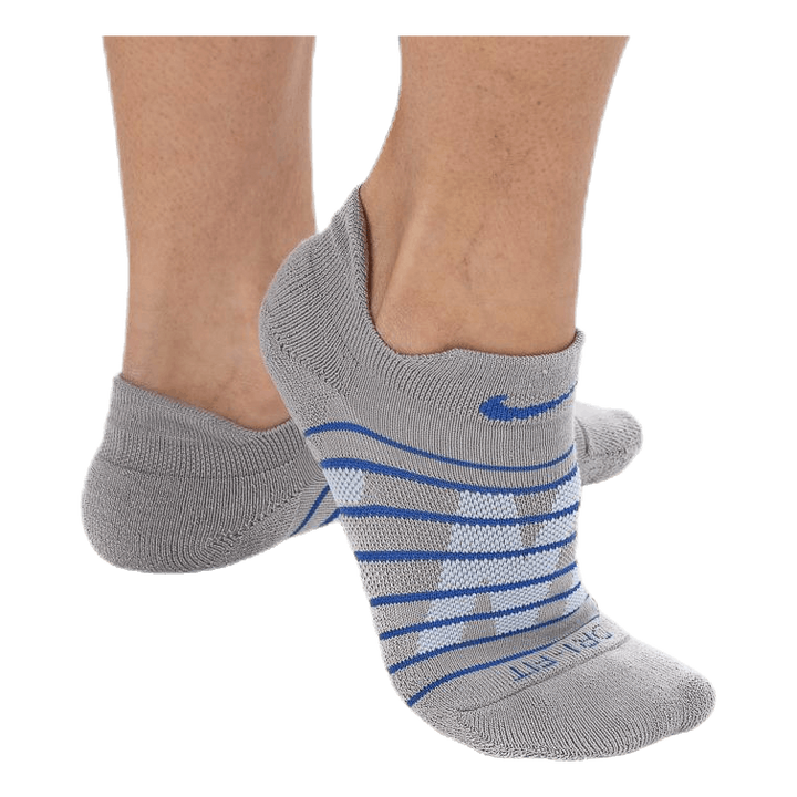 Dry Cushion Low Training Socks 3 pack Blue/Beige