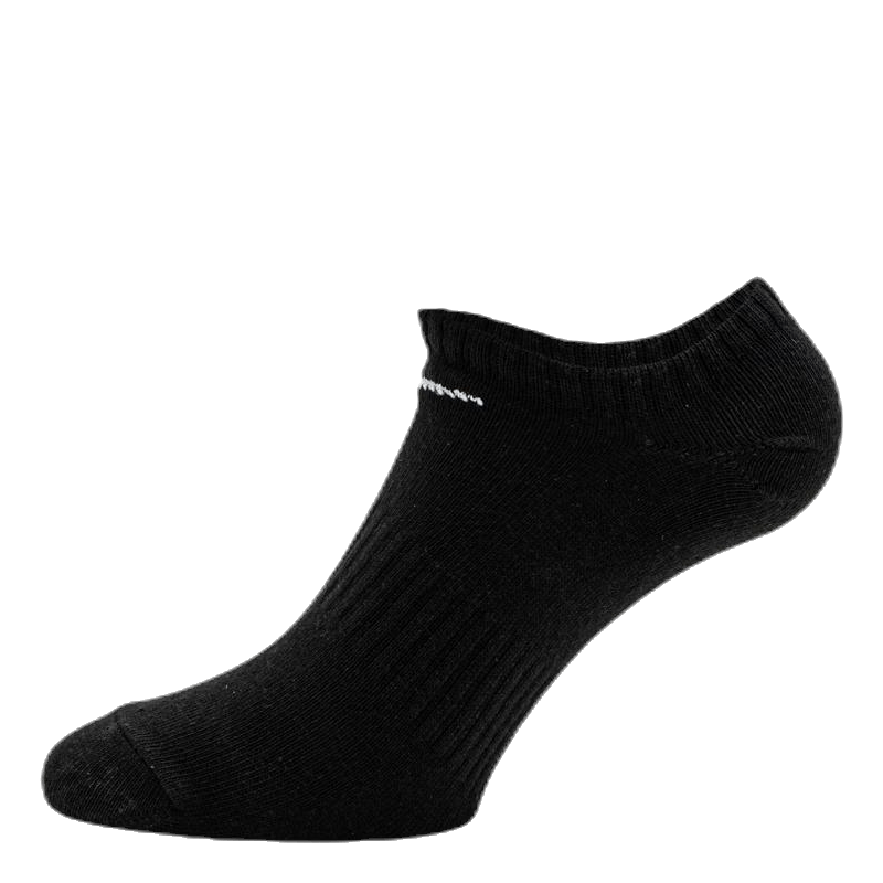 Everyday Lightweight Training No-Show Socks (6 Pairs) BLACK/WHITE